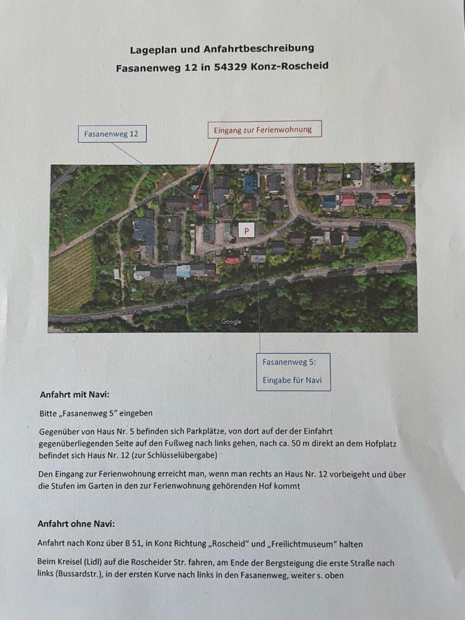 Ferienwohnung Lintz Konz Exteriér fotografie